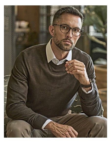TEE-6000-Mens Crew Neck Sweater 2
